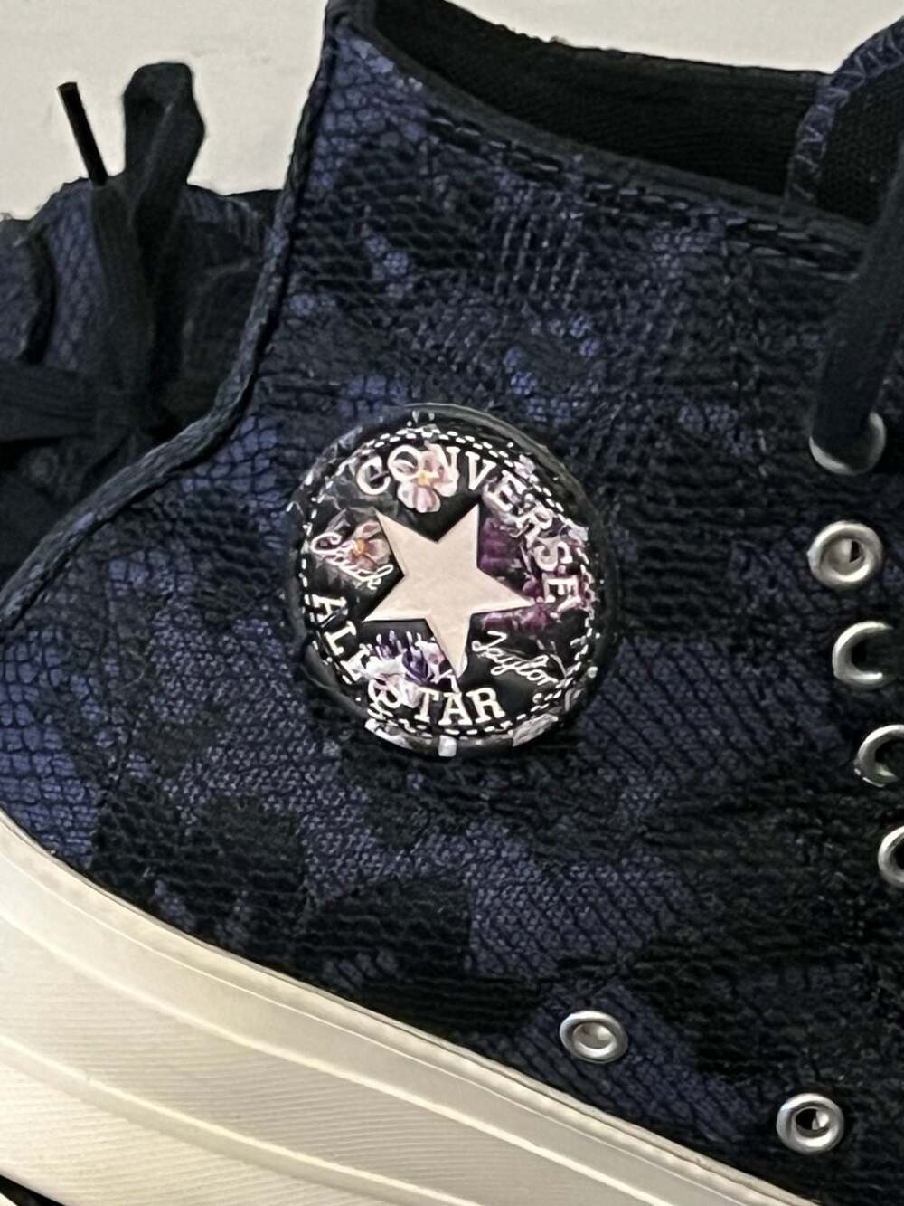 Converse Womans Ctas Lift Hi Uncharted Waters A08000c Size 8 - Picture 3 of 6